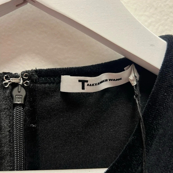 NWT T by Alexander Wang Velvet Cocktail Dress - Picture 5 of 8